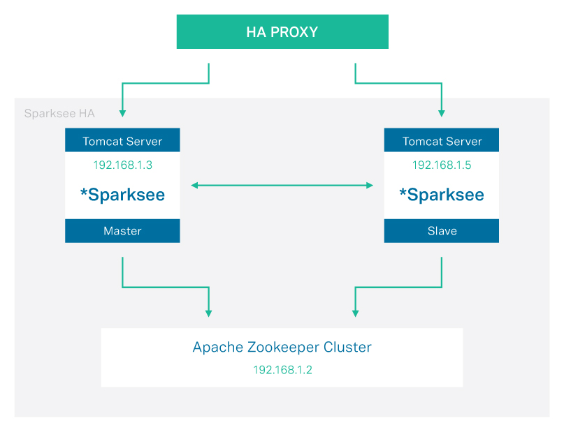 Figure 7.2: SparkseeHA example